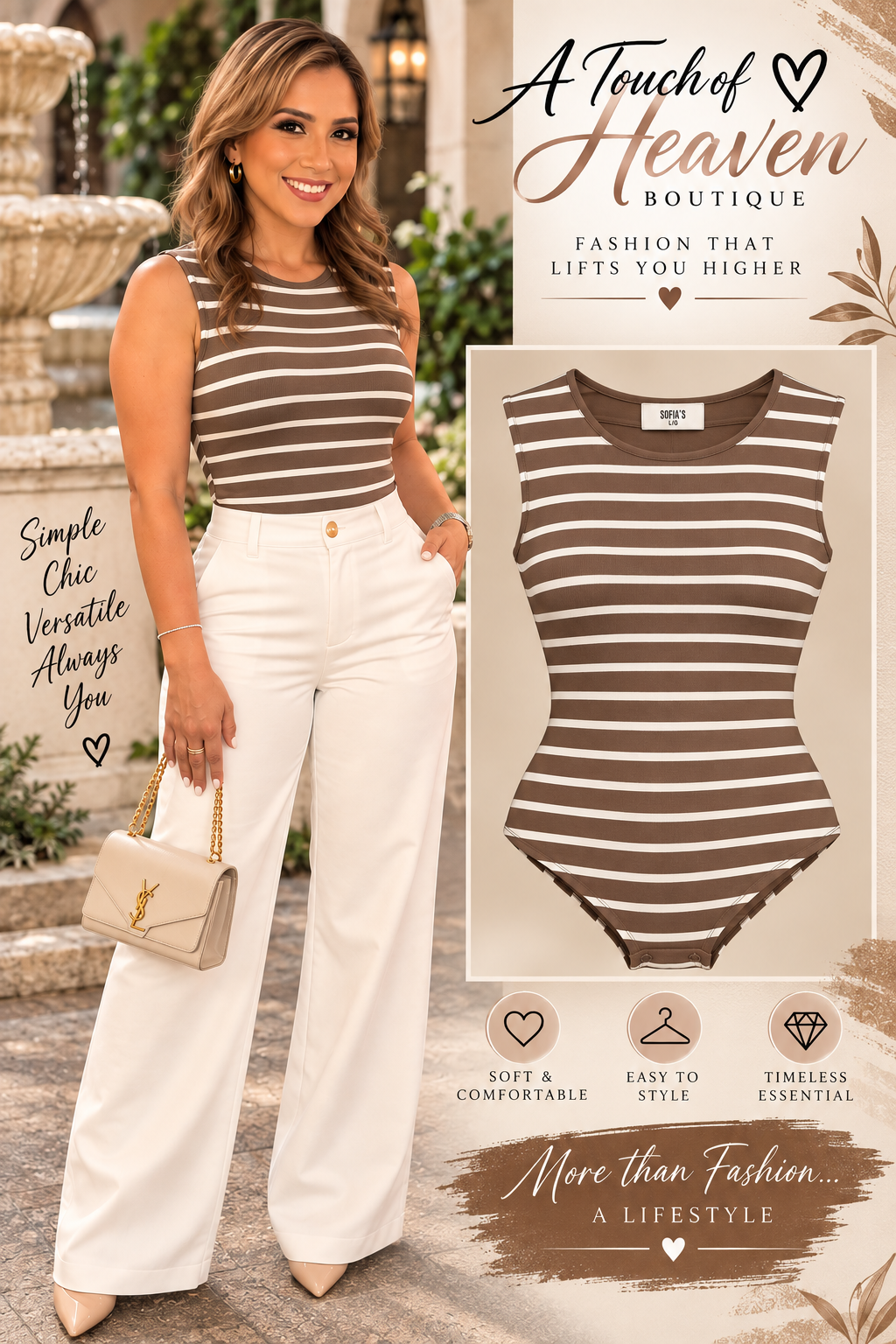 Classic Stripe Bodysuit
