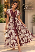 Burgundy Paradise Maxi Dress